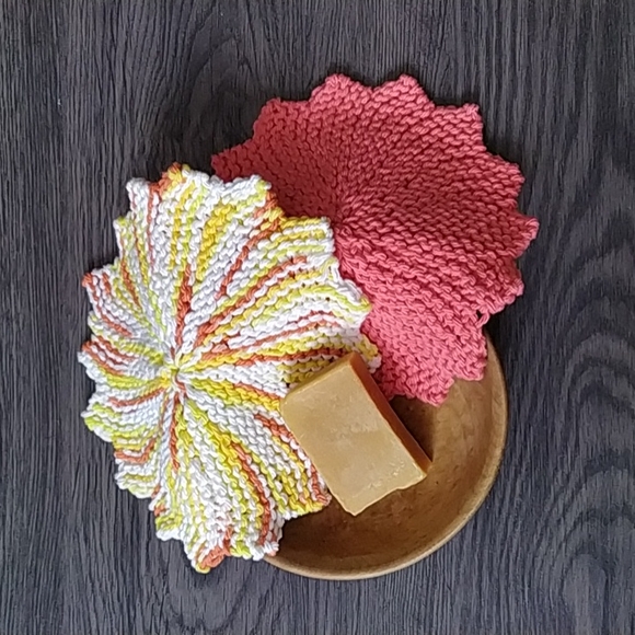 Starburst Dish or Wash Cloths x 2 - Picture 2 of 9